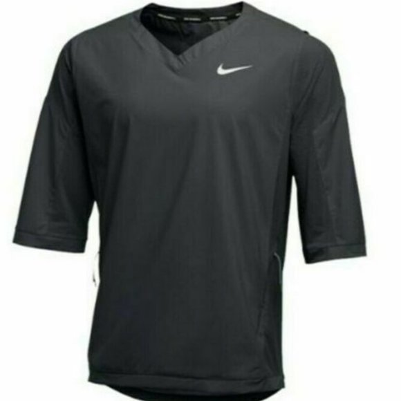 Nike Other - Nike Hot 3/4 Sleeve Jacket Grey Baseball Jersey